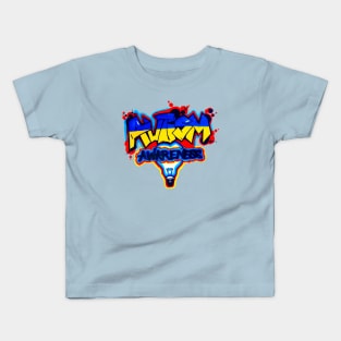 Autism Awareness Graffiti Kids T-Shirt